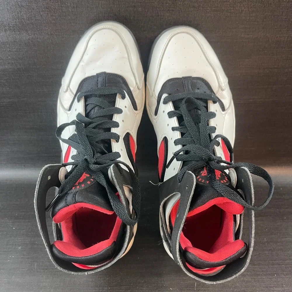 Nike Air Huarache Photon‎ Dust Men's 11 White Black Red Basketball Shoes FJ3455